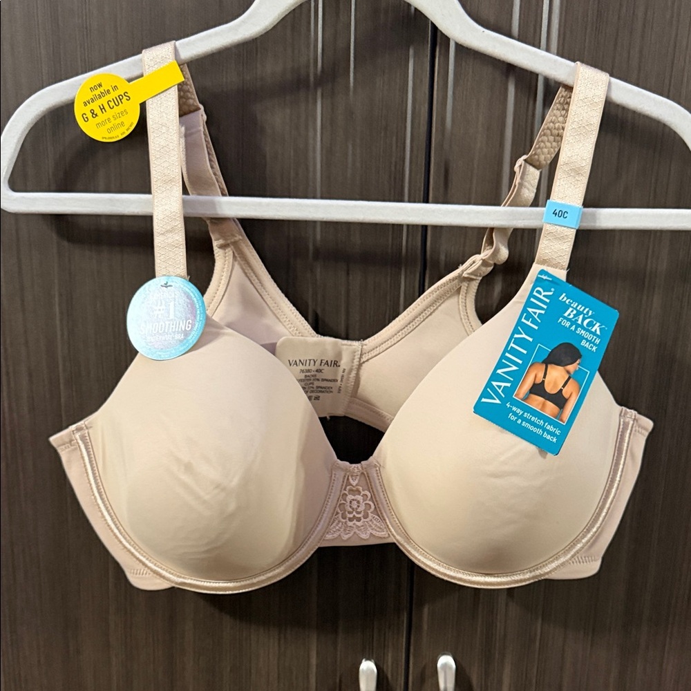 Vanity Fair Women's Light Beige‎ Bra